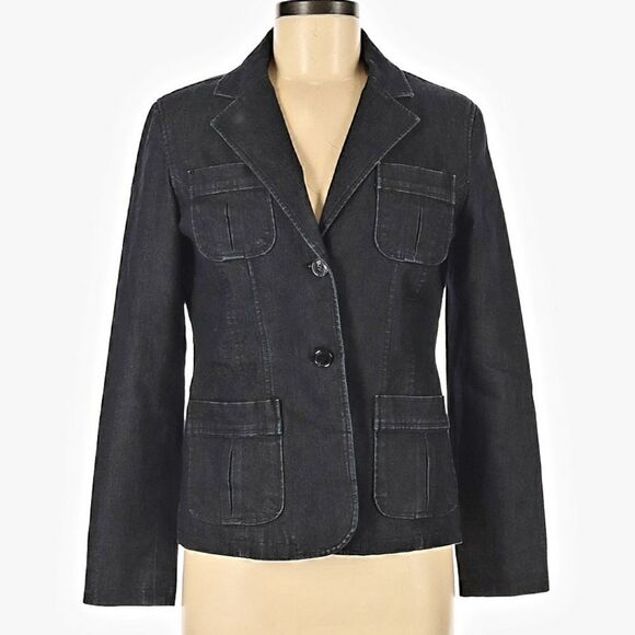 ATTENTION Denim 4 Pocket Blazer - Picture 1 of 3